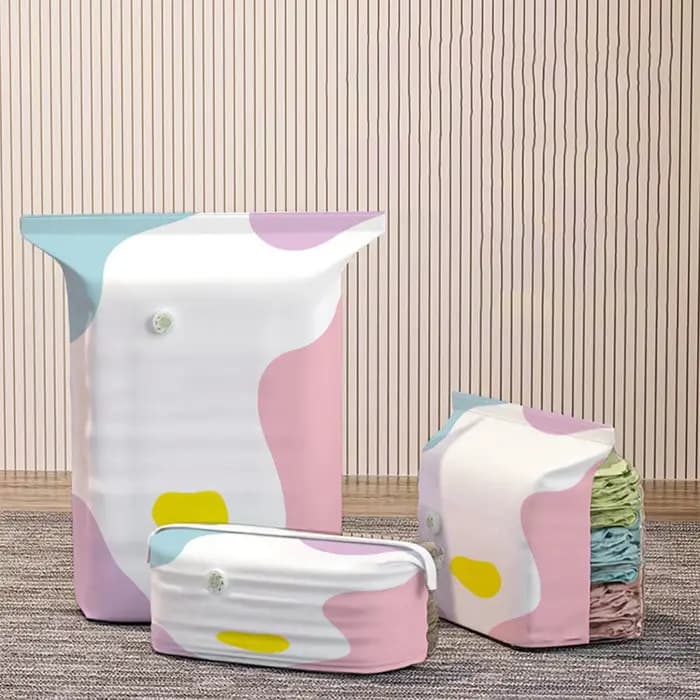 Sacs de compression sous vide sans pompe