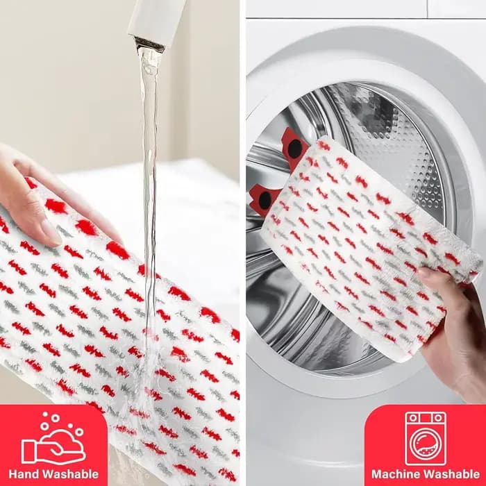 Recharges de serpillière Vileda UltraMax XL, recharges de serpillière en microfibre pour Vileda Ultramax XL, tampons de serpillière pour sols durs, pour le nettoyage des sols durs