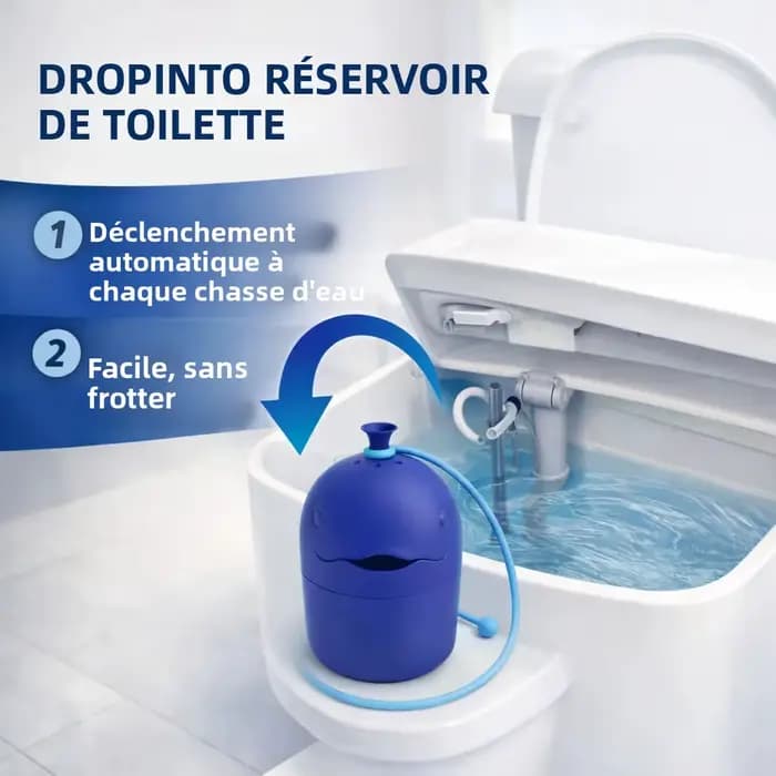 Nettoyant automatique pour cuvette de toilette