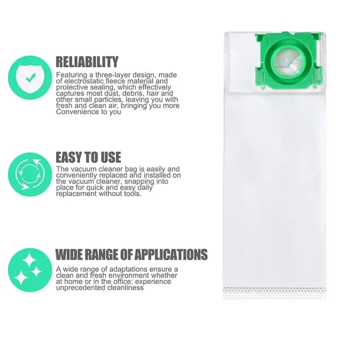 Sacs d'aspirateur compatibles avec Sebo K X/C/370