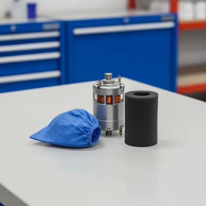 Kit de filtres en mousse pour aspirateur VC 1250 Einhell, ensemble de 3 pièces pour nettoyage humide et sec, durables, lavables et efficaces pour la maison et l'atelier