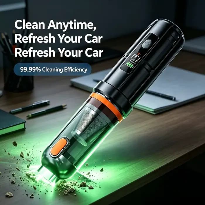 Aspirateur de voiture 17000PA avec moteur sans balais