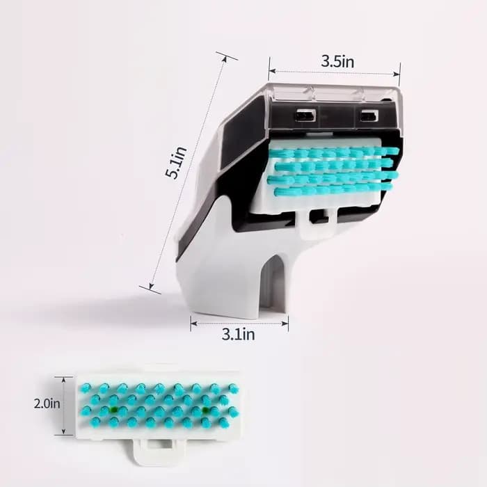 Brosse d'outillage PX202BRN pour nettoyeur portable de tapis et de moquettes Shark StainStriker PX201