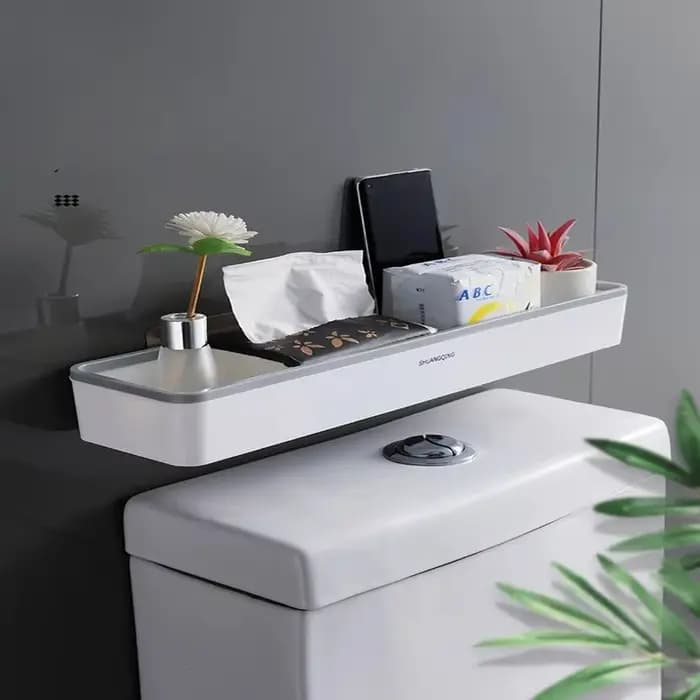 Armoire de rangement murale pour toilettes