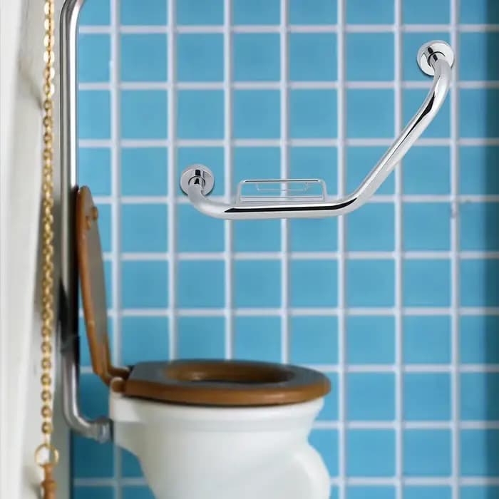 Barre d'appui pour salle de bain