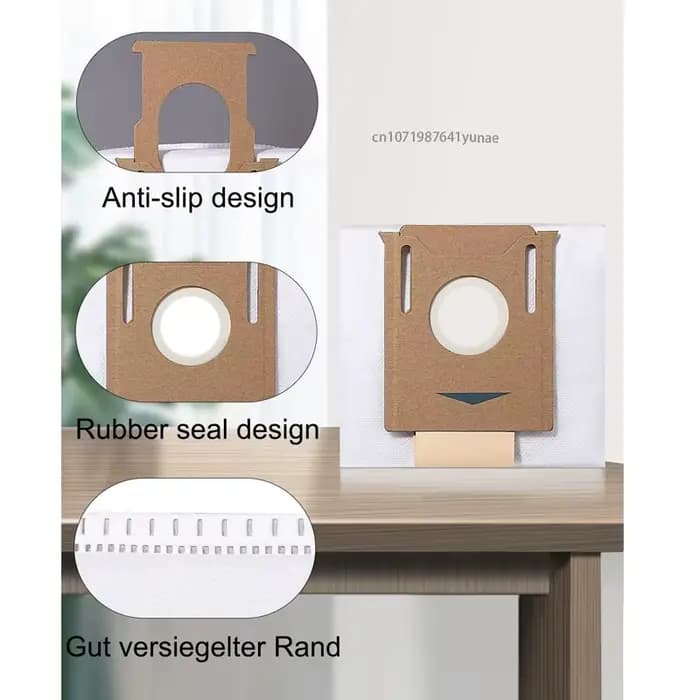 Sac à poussière pour aspirateur ECOVACS Deebot N8/N8 Pro/N8 Pro Plus/N8 PRO CARE OZMO T8/T8 PURE/OZMO T8 + T9/T9 +/T9