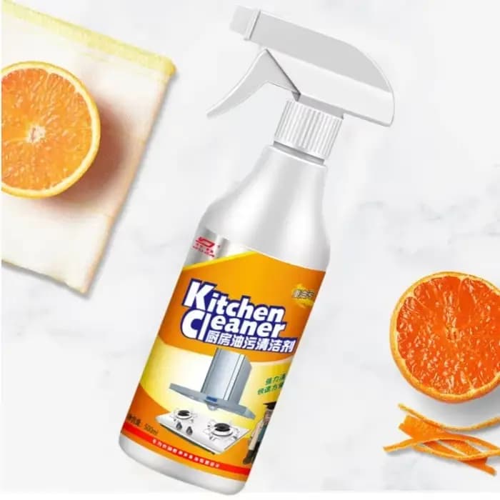 Nettoyeur d'huile lourd, dégraissant pour taches d'huile de cuisine, dissolvant de taches d'huile, gril de nettoyage, four, poêle domestique, Spray de nettoyage