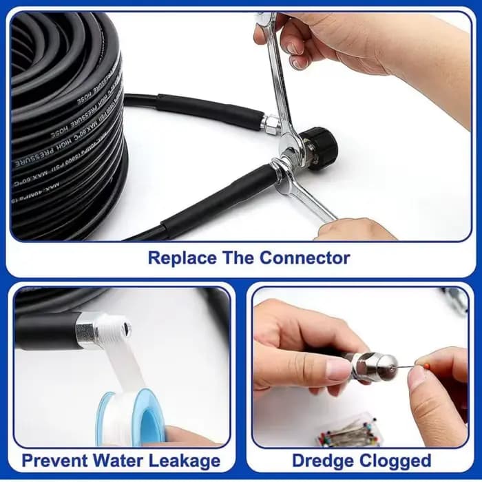 Nettoyeur de tuyaux de tuyau de nettoyage de Drainage d'égout