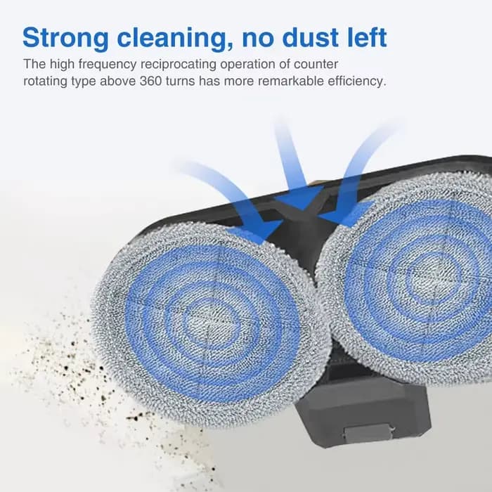 Pour Dyson vadrouille électrique lavable amovible tampon de nettoyage