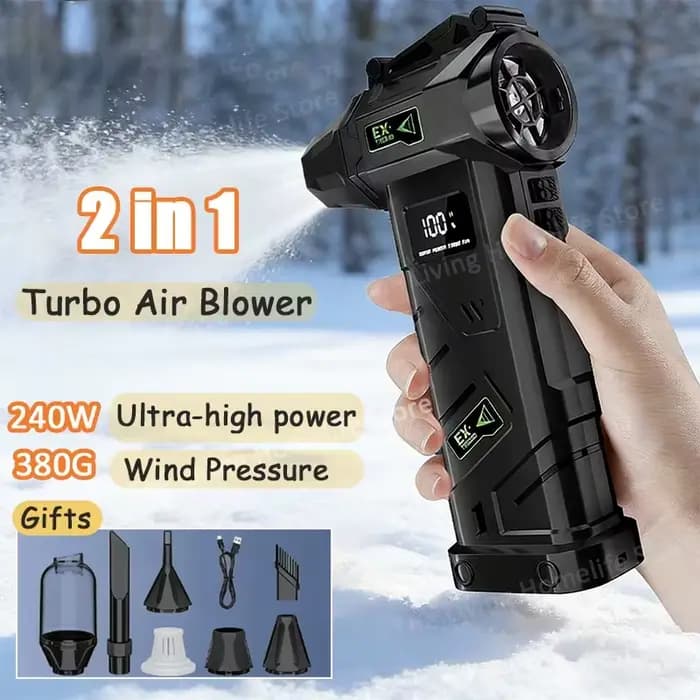 Puissant Turbo souffleur d'air 380g pression du vent 240W haute puissance