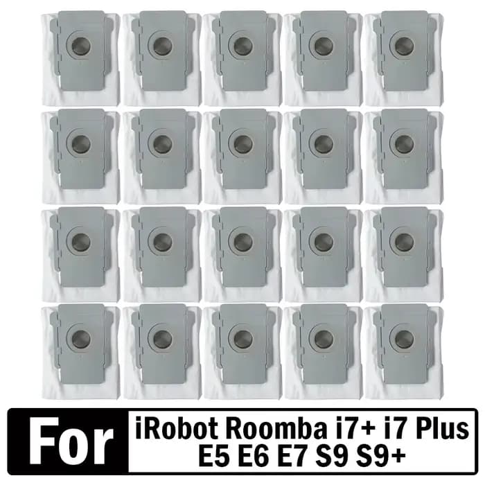 Pour iRobot Roomba i7 + i7 plus E5 E6 E7 S9 S9 + sac à poussière accessoires robot aspirateur sacs remplacement