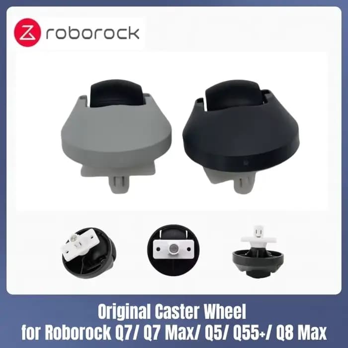 Roulette originale pour Roborock Q7/ Q7 Max/ Q5/ Q5 Pro/ Q55 +/ Q8 Max/ Qrevo MaxV/ S7/S8 +