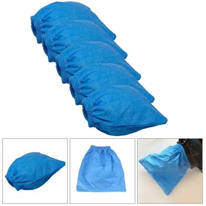 Ensemble de sacs filtrants en textile pour aspirateur à sec