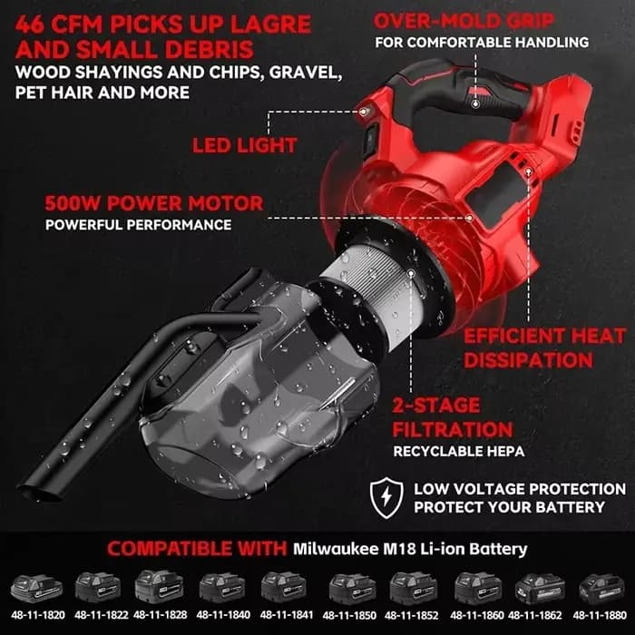 Aspirateur sans fil pour la maison