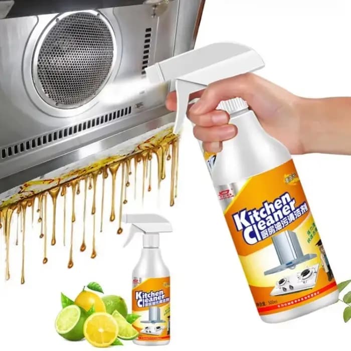 Nettoyeur d'huile lourd, dégraissant pour taches d'huile de cuisine, dissolvant de taches d'huile, gril de nettoyage, four, poêle domestique, Spray de nettoyage