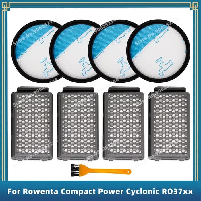 Filtre Hepa Compatible pour Rowenta Compact Power Cyclonic RO3718 RO3724 RO3731 RO3753 RO3786 RO3798