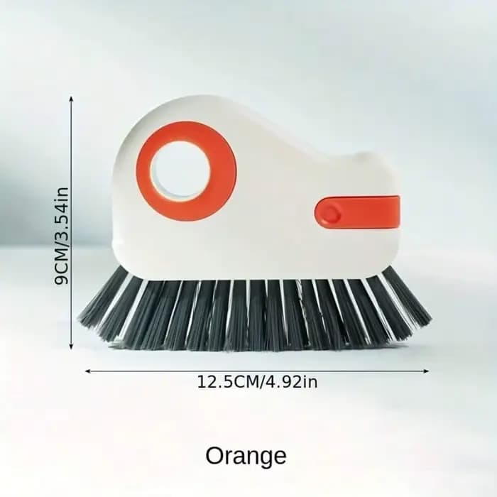 Brosse de nettoyage de rails de fenêtre détachable 2 en 1
