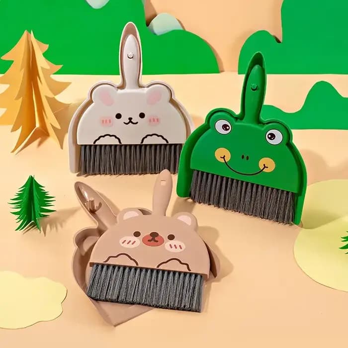 Petit balai ensemble de pelle à poussière pour le nettoyage de table domestique
