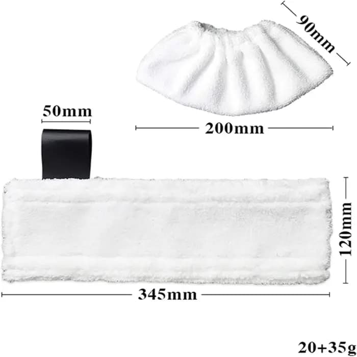 Chiffon de nettoyage pour nettoyeur vapeur Karcher Easyfix SC2 SC3 SC4 SC5
