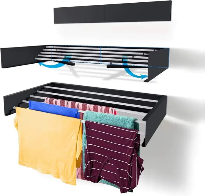Vaccage de linge mural T1
