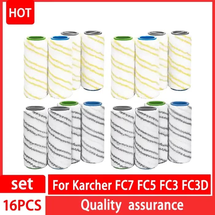Pour Karcher FC7 FC5 FC3 rouleaux en microfibre
