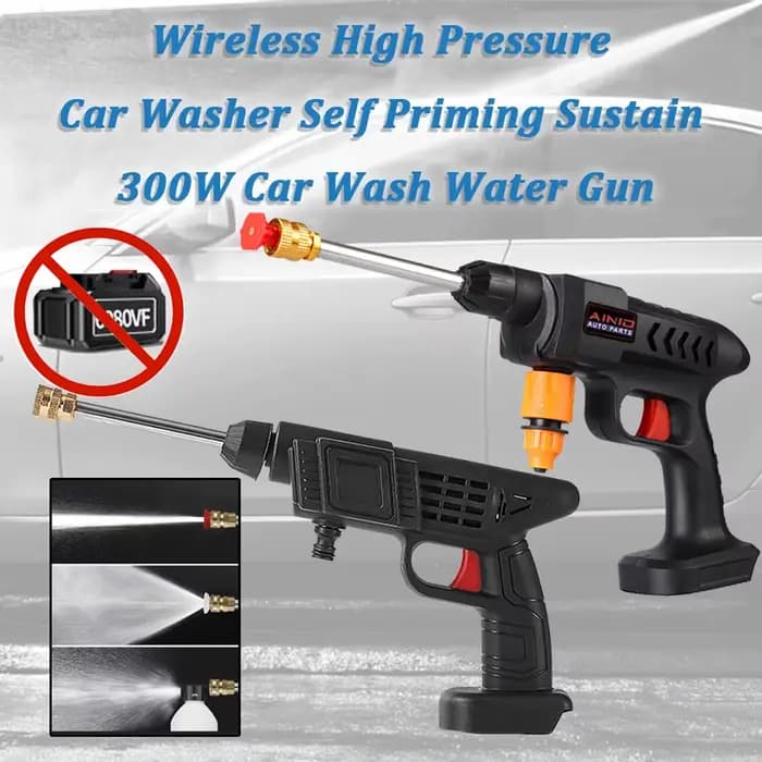 Nouveau pistolet de lavage de voiture sans fil haute pression