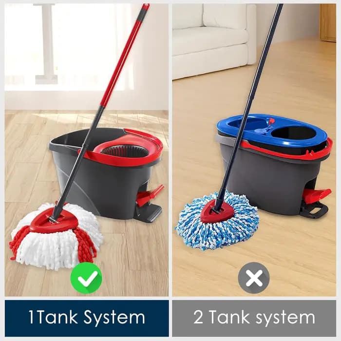 Balai Serpillère Microfibre Remplacement Compatible avec Vileda 2 en 1 Vadrouille Turbo