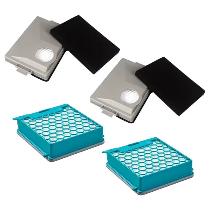 1 ensemble de filtres à poussière fine HEPA pour aspirateur Miele