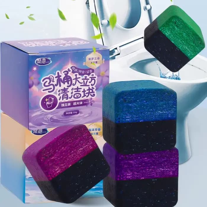 Mini Cube nettoyant pour toilettes