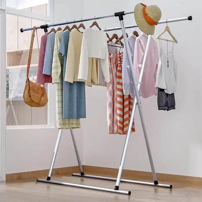 Vaccoir à linge pliable télescopique T1