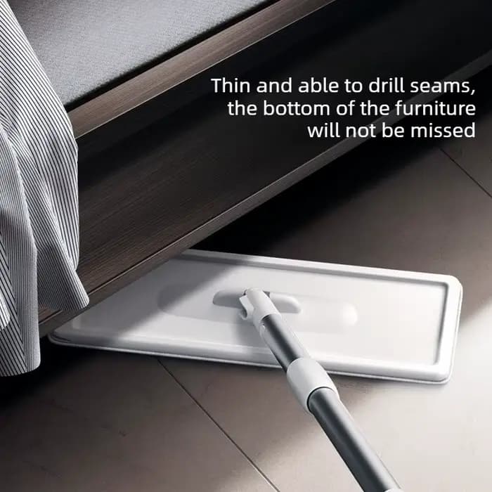 Serpillère plate pour la maison qui peut être nettoyée sans lavage à la main - Ensemble seau