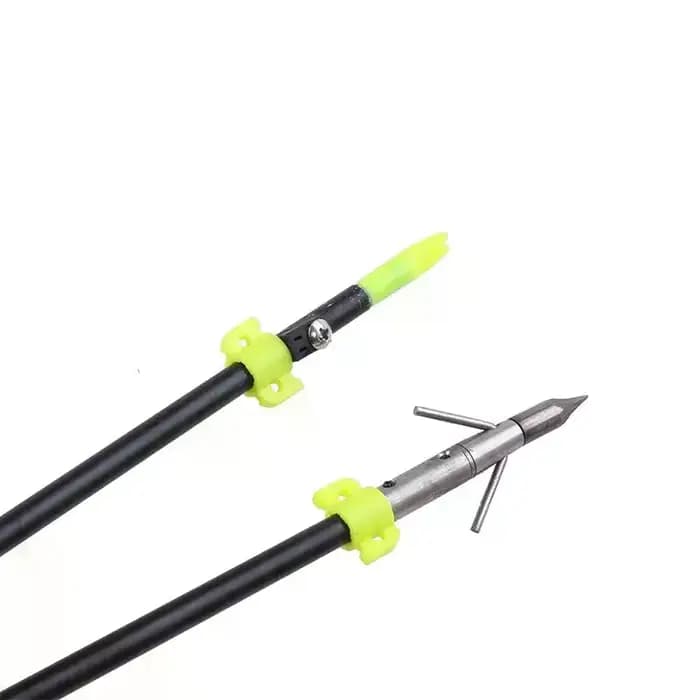 Kit d'accessoires de sécurité pour flèches de pêche à l'arc, ensemble de glissières de flèches portables et bien emballées, accessoires de tir à l'arc