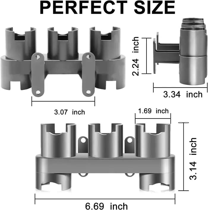 Support d'accessoires Compatible avec Dyson V7 V8 V10 V11 V15 Gen5