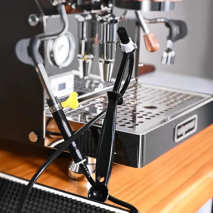 Brosse de nettoyage à la vapeur pour café