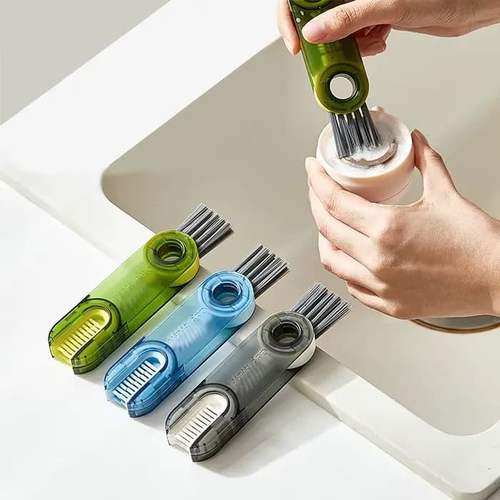 Lamgool 3 en 1 brosse de nettoyage d'écart de bouteille