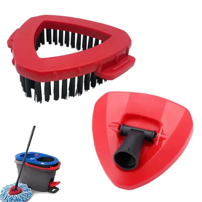 Paquet de 2 brosses à récurer pour vadrouille rotative Vileda / O Cedar Rinse Clean 2 réservoir