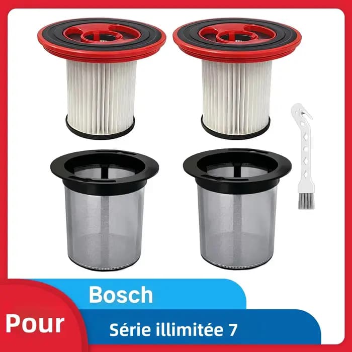 12040193 filtres lavables pour aspirateur sans fil Bosch Unlimited série 7 BKS711XXL BBS711W BBS712A BCS711GB BKS711MALL
