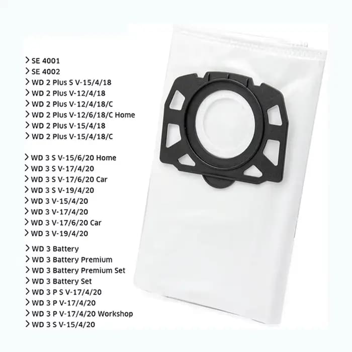 Pièces de rechange pour aspirateur Karcher MV4 MV5 MV6 WD4 WD5 WD6