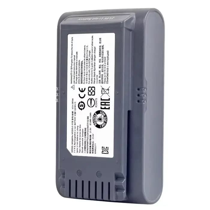 Batterie VCA-SBT90 21.9V 5000mAh pour aspirateur Samsung JET75 VS9000 JET90 JET90E VS20R9078S2 VS20R9074S2 VS20T7551P5