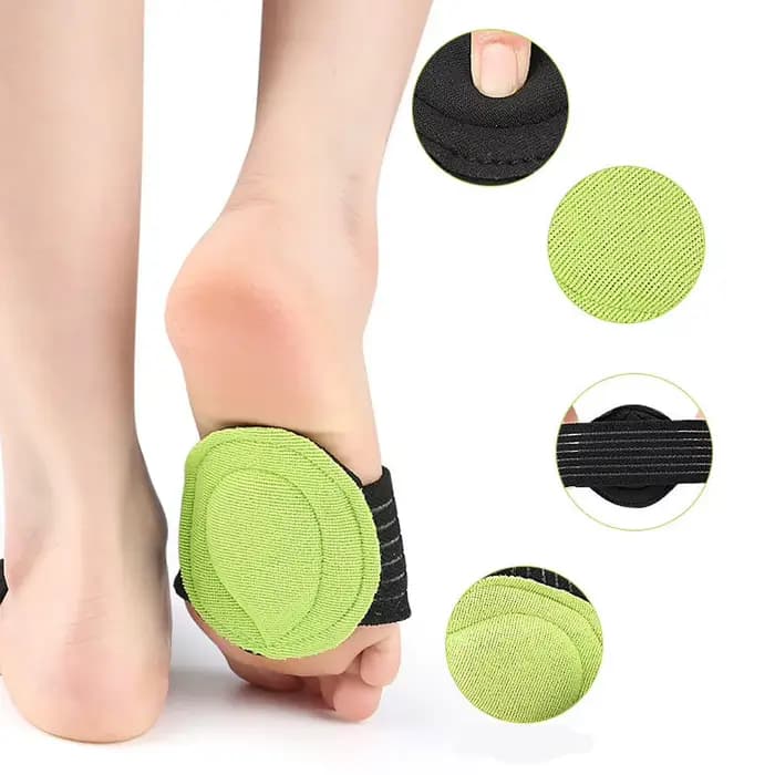 1 Paire de Semelles Orthopédiques de Soutien de la Voûte Plantaire pour Fasciite Plantaire et Douleur au Talon, Coussinets Amortissants pour Chaussures, Accessoire de Course et de Course à Pied