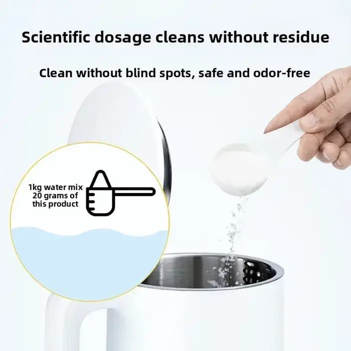 Agent détartrage à l'acide citrique