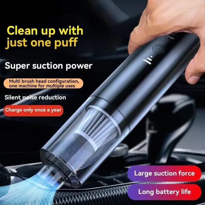 Aspirateur de voiture sans fil portatif