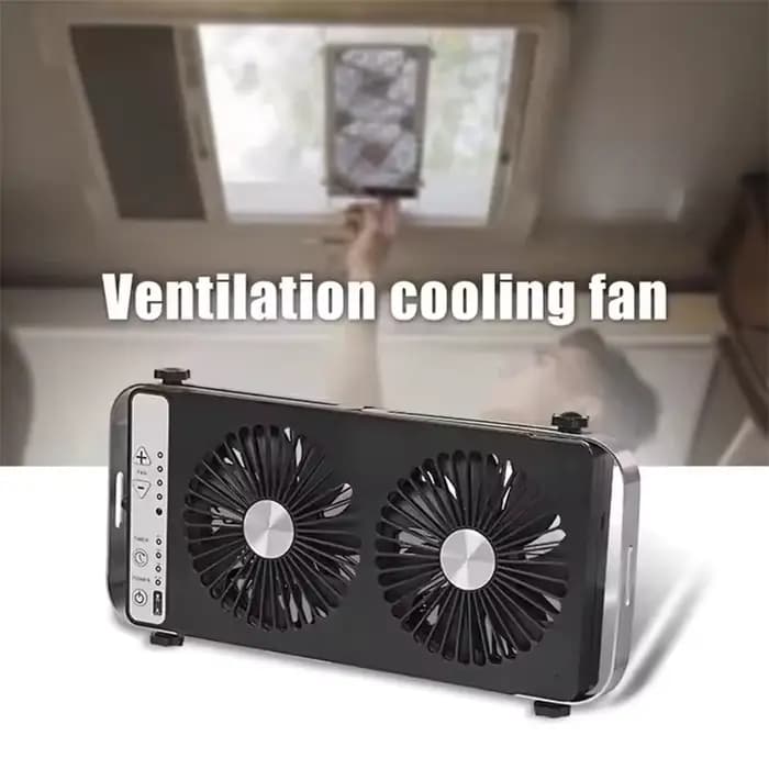 TYTXRV RV Camper accessoires 12V blanc/noir ventilateur de refroidissement de Ventilation étanche