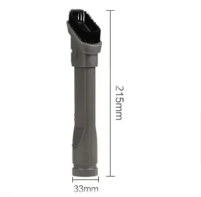 Brosse de nettoyage à double usage et buse plate pour aspirateur Dyson