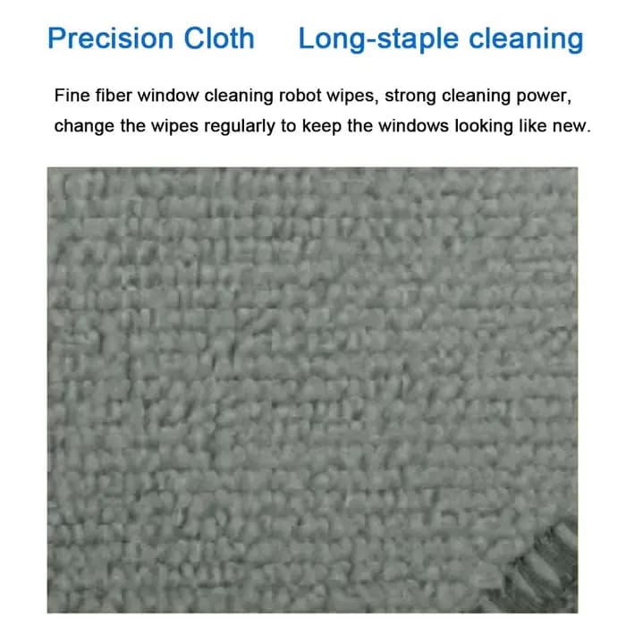 Chiffon de nettoyage pour robot lave-vitres 24x24cm