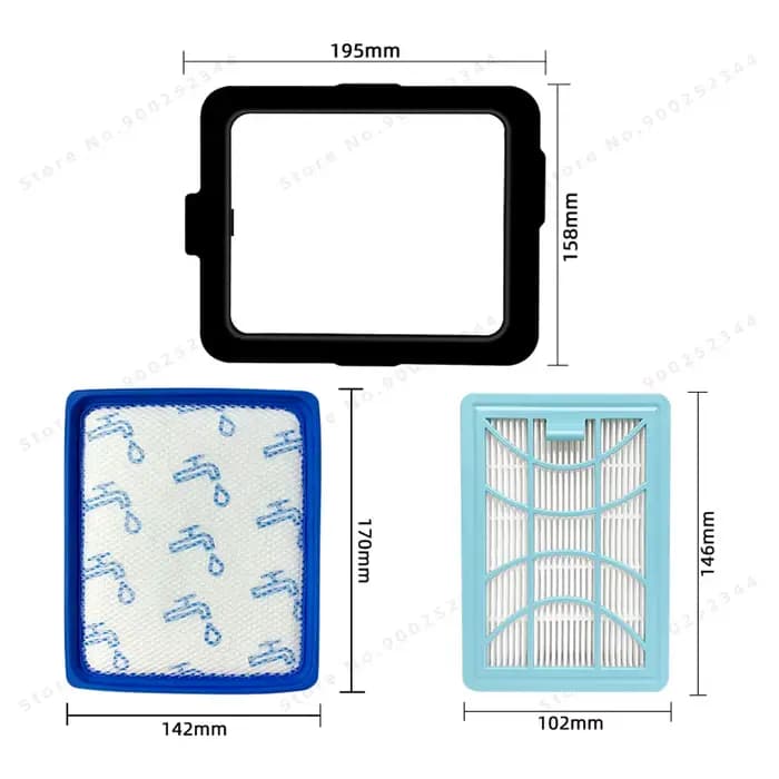 Filtre HEPA compatible avec Philips PowerPro Expert CP0616 FC9728 FC9729 FC9730 FC9731 FC9732 FC9733 FC9734 FC9735 d'aspirateur