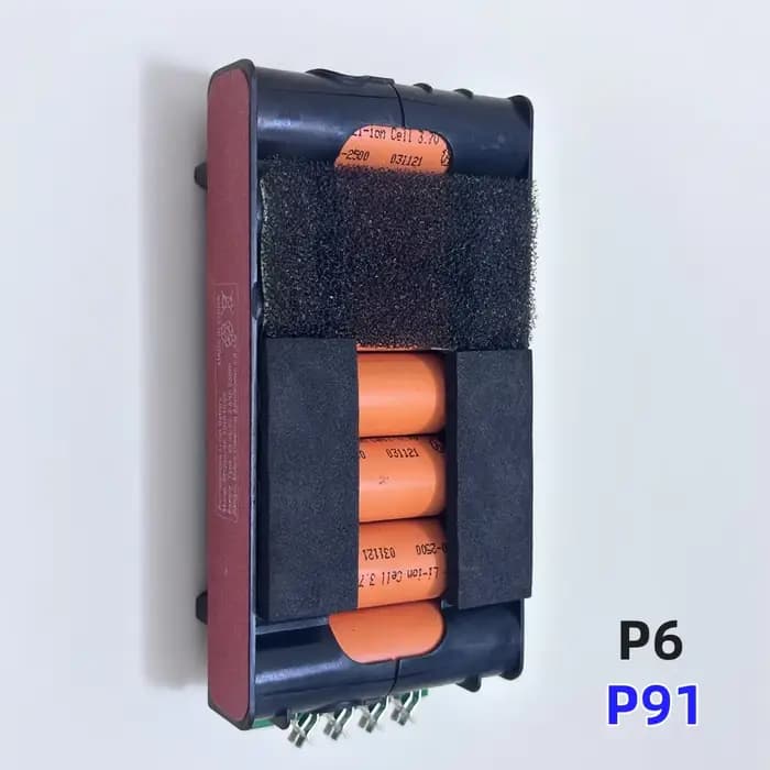 100% Original 2500mAh 25.2V pour Midea BP25225E BP25220G P6 Snow P6 Master P91 bleu batterie d'aspirateur sans fil