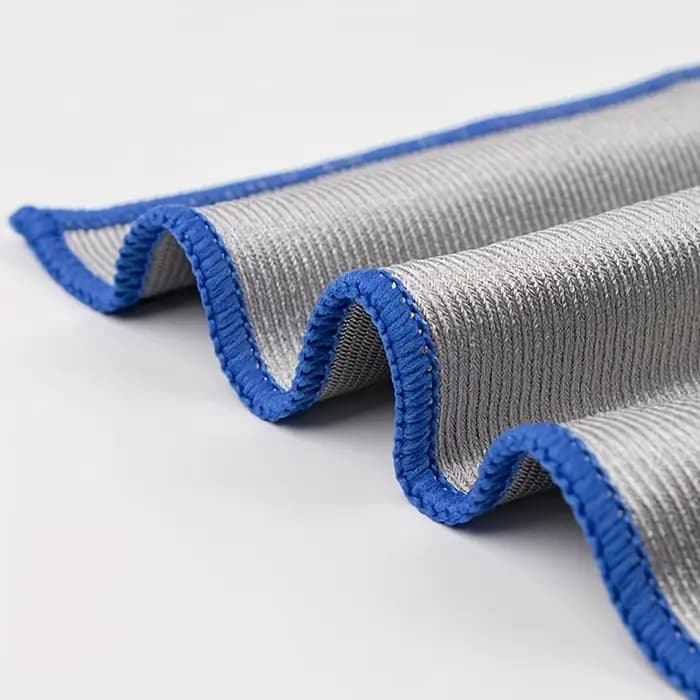 Chiffon de nettoyage de verre en microfibre