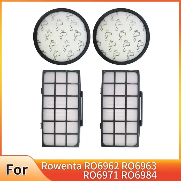 Filtres pour aspirateur cyclonique Rowenta x-trem Power RO6941EA RO6951EA RO6963EA RO6971EA RO6984EA RO6993EA