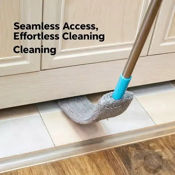 Vadrouille télescopique extensible à long manche avec tête pliable-brosse de nettoyage Flexible pour dépoussiérage